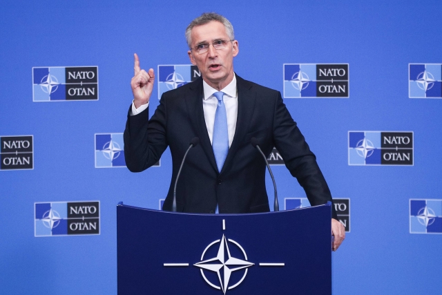Generální tajemník NATO Jens Stoltenberg.