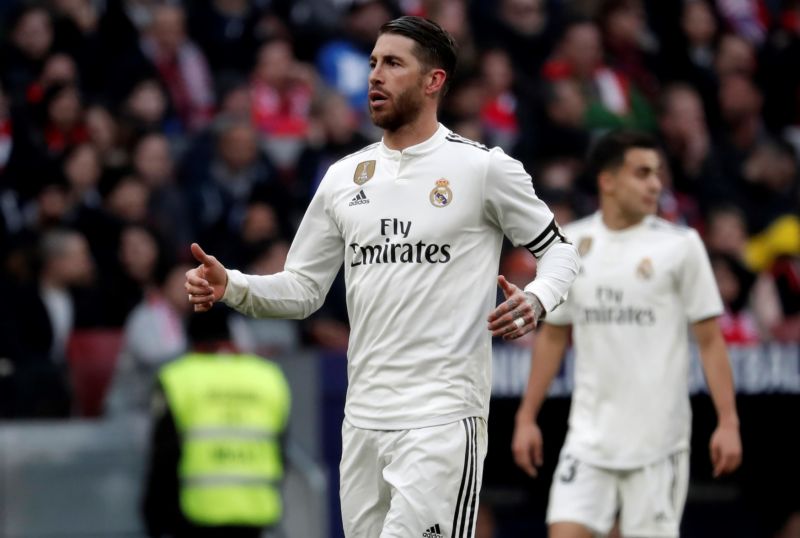 Kapitán Realu Madrid Sergio Ramos.