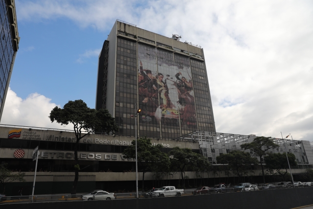 Ústředí společnosti Petroleos de Venezuela v Caracasu.
