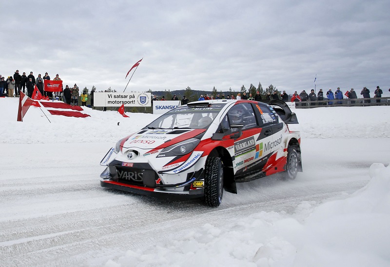Estonec Ott Tänak vyhrál Švédskou rallye.