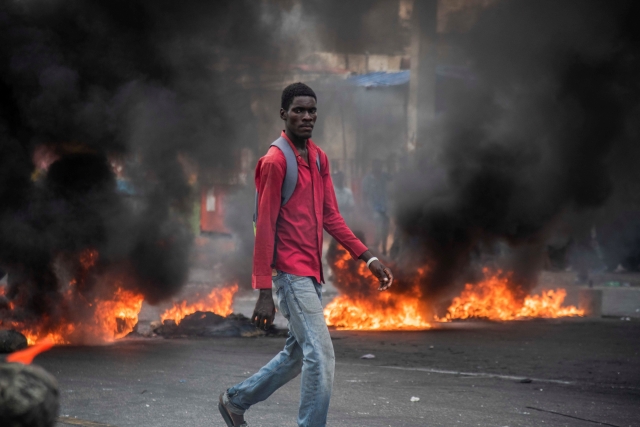 Nepokoje na Haiti.