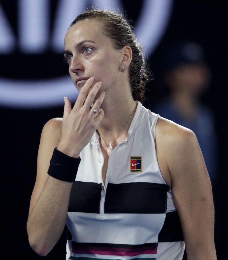 Petra Kvitová ztratila body, protože neobhajovala triumf v Dauhá.