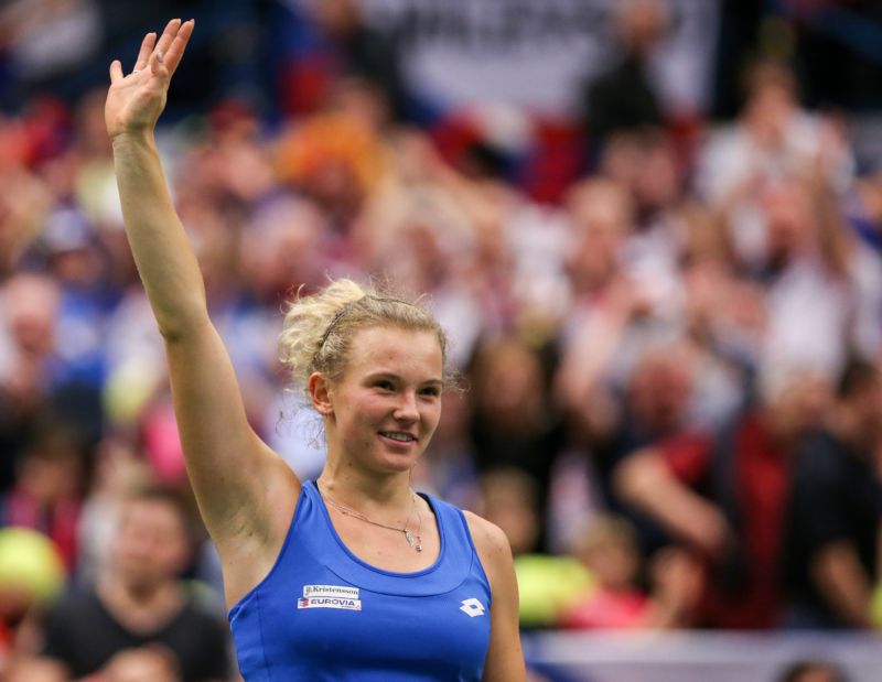 Kateřina Siniaková poprvé v sezoně vyhrála na turnaji dvouhru.