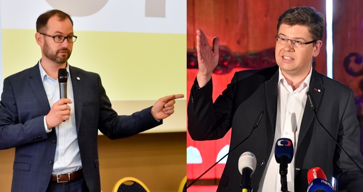 Stanislav Polčák a Jiří Pospíšil.