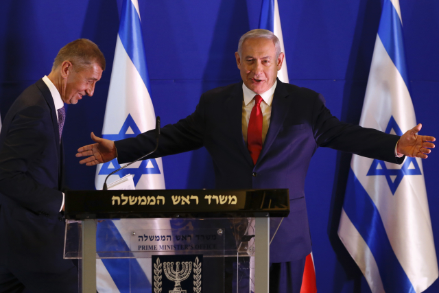 Andrej Babiš (vlevo) a Benjamin Netanjahu.