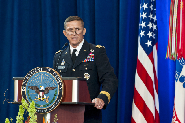 Bývalý bezpečnostní poradce Bílého domu Michael Flynn.