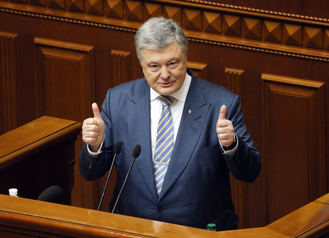 Prezident Ukrajiny Petro Porošenko.
