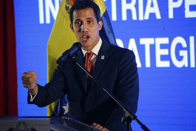 Juan Guaidó, dočasný prezident Venezuely.