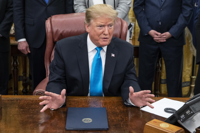 Trump plánuje personální obměnu na ministerstvu spravedlnosti. 