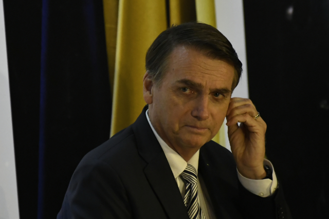 Brazilský prezident Jair Bolsonaro.
