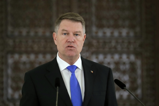 Rumunský prezident Klaus Iohannis.