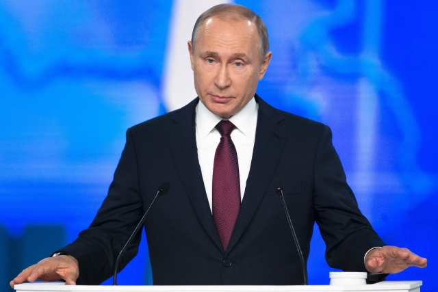 Ruský prezident Vladimir Putin. Ruský prezident Vladimir Putin.