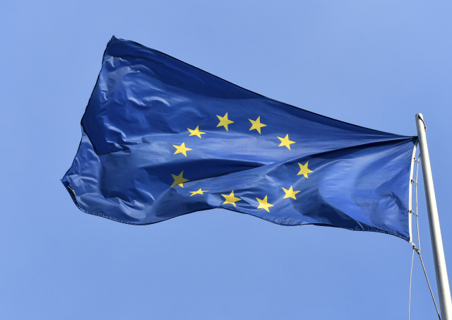 Vlajka EU.