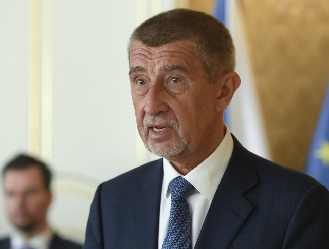 Český premiér Andrej Babiš.