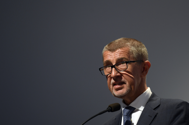 Český premiér Andrej Babiš.