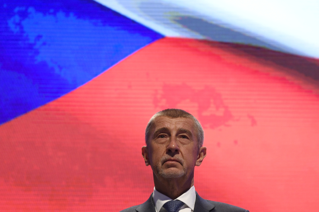 Český premiér A. Babiš.