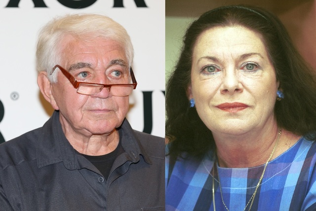 Jiří Krampol a Milena Dvorská.