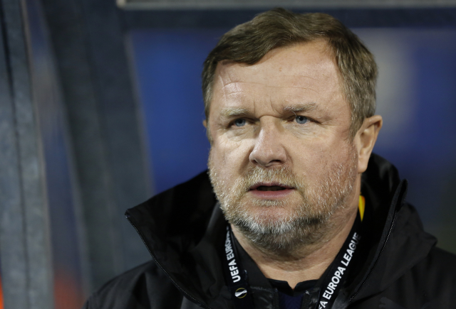 Trenér Pavel Vrba. 