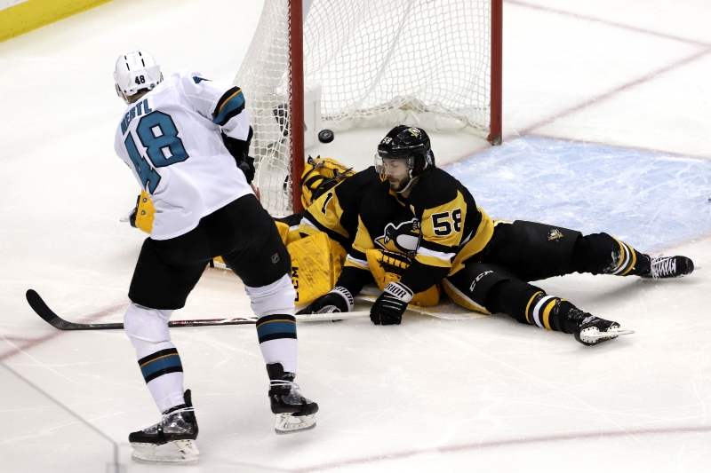 Tomáš Hertl pomohl San Jose k výhře nad Pittsburghem.