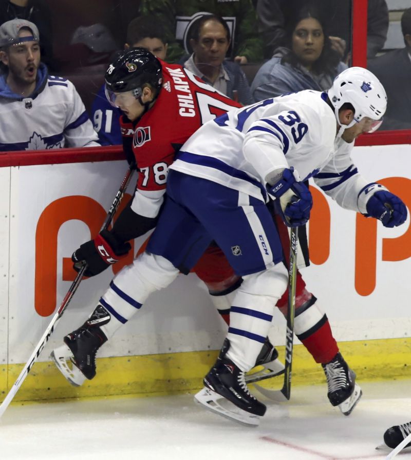 Filip Chlapík si odbyl letošní premiéru v NHL, ani on nezabránil prohře Ottawy.