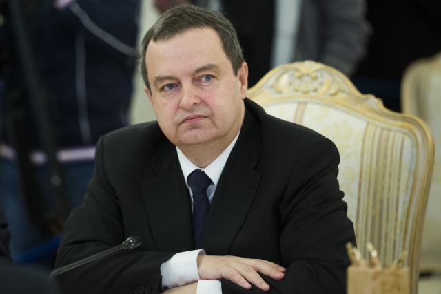 Srbský ministr zahraničí Ivica Dačić.