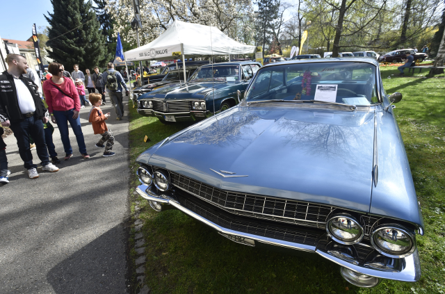 Cadillac De Ville z roku 1961 na výstavě Czech Drive 2018.
