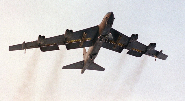 Bombardér B-52 Stratofortress.