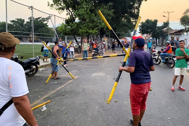 Hranice mezi Kolumbií a Venezuelou.