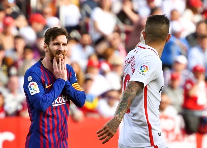 Sevilla po poločase vedla, poté ale začal úřadovat Lionel Messi.