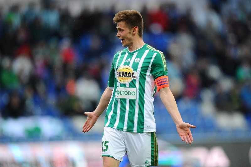 Kapitán Bohemians Daniel Krch svedl výhru ve Zlíně na štěstí.