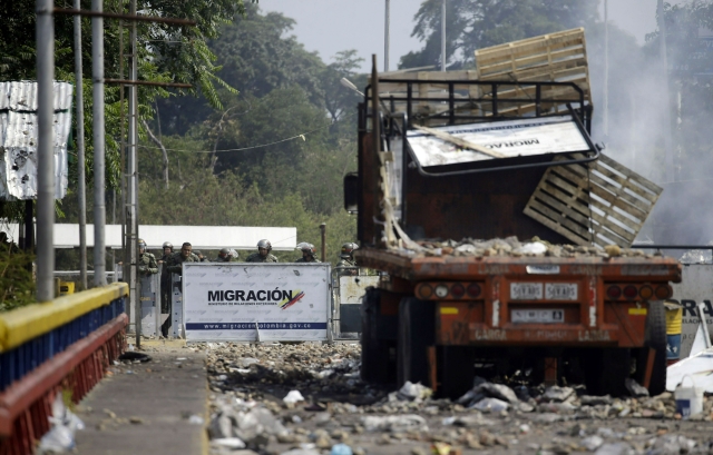 Hranice mezi Venezuelou a Kolumbií.