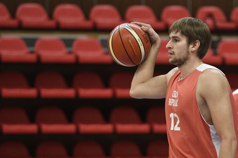 Český basketbalový reprezentant Ondřej Kohout.