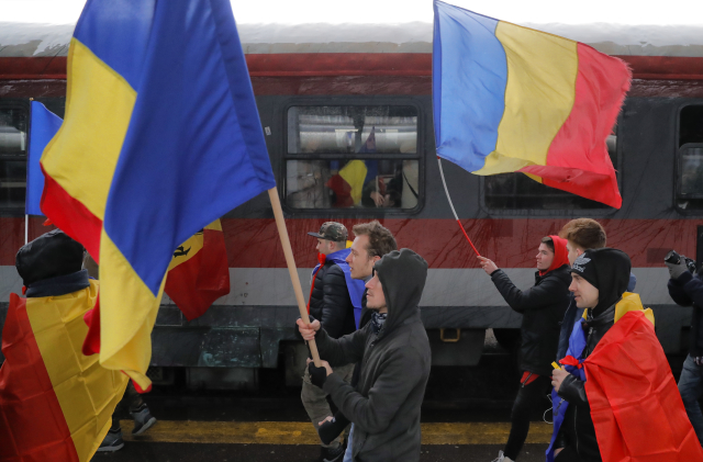 Demonstrace v Rumunsku (Ilustrační foto).