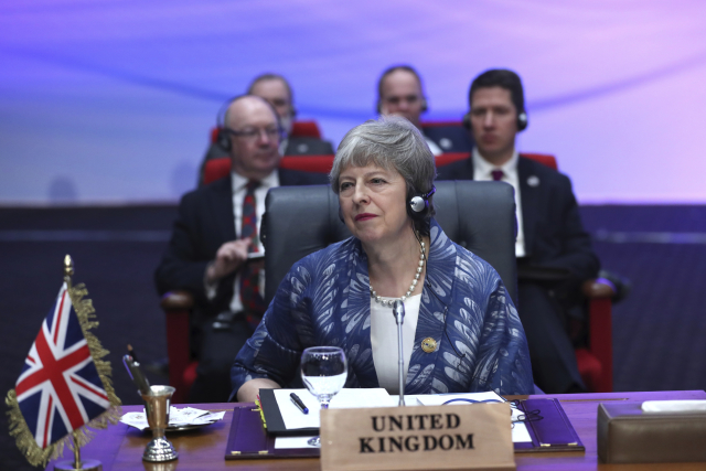Britská premiérka Theresa Mayová.