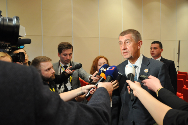 Český premiér Andrej Babiš.