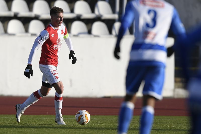 Fotbalista Slavie Praha Lukáš Masopust.