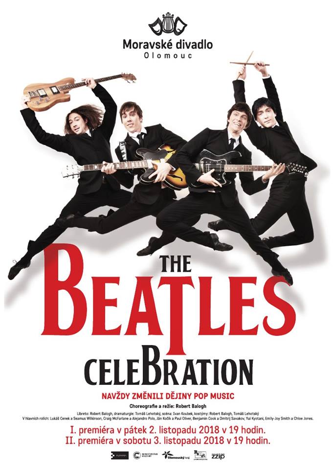 Plakát k inscenaci The Beatles Celebration.