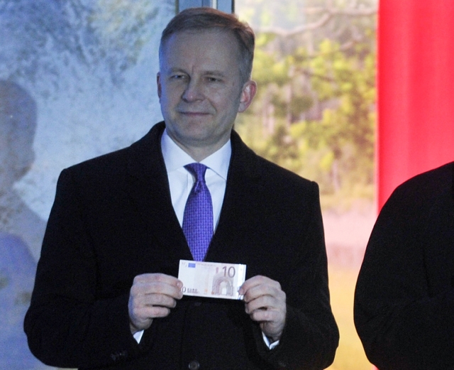 Šéf lotyšské centrální banky Ilmárs Rimšévičs.