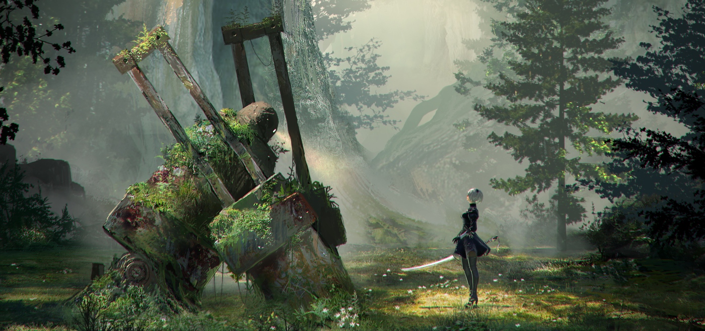 Povedená bojovka NieR: Automata vychází v kompletní edici