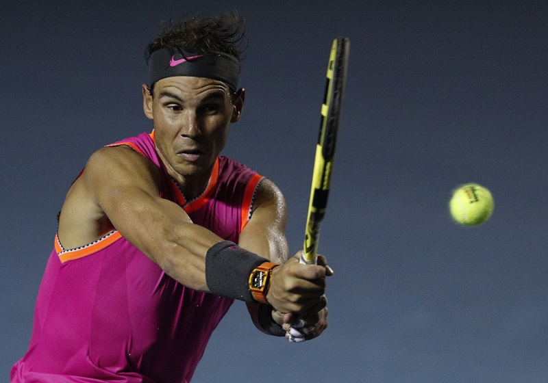 Rafael Nadal v prvním kole vyřadil Mischu Zvereva ve dvou setech.