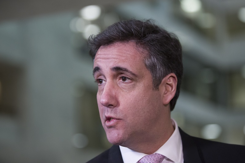 Michael Cohen (na snímku) označí Donalda Trumpa v projevu jako rasistu a podvodníka.