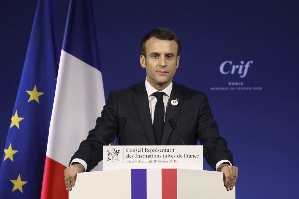 Francouzský prezident Emmanuel Macron.