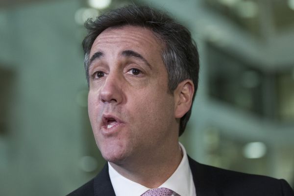 Trumpův někdejší osobní právník Michael Cohen.