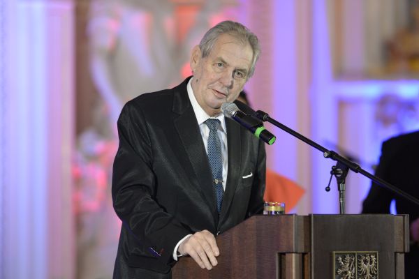 Prezident Miloš Zeman.