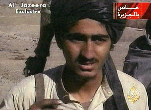 Hamza bin Ládin (archivní foto).