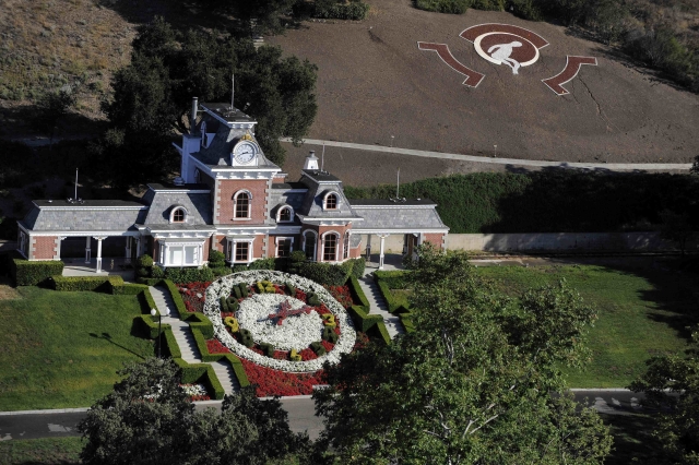 Kalifornský ranč Neverland zesnulého krále popu Michaela Jacksona.