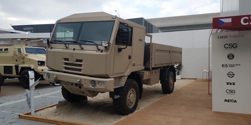 Tatra Tactic v provedení 4x4.