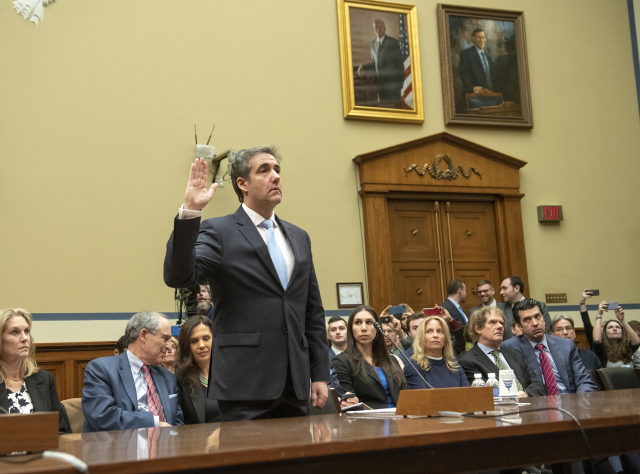 Bývalý důvěrník Donalda Trumpa Michael Cohen.