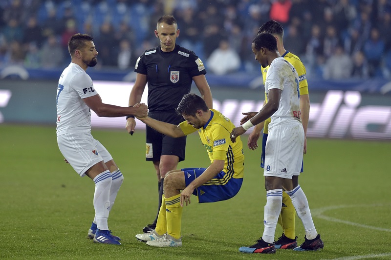 Fotbalisté Zlína ukončili v úvodním utkání 23. kola nejvyšší soutěže svou šestizápasovou sérii proher. 