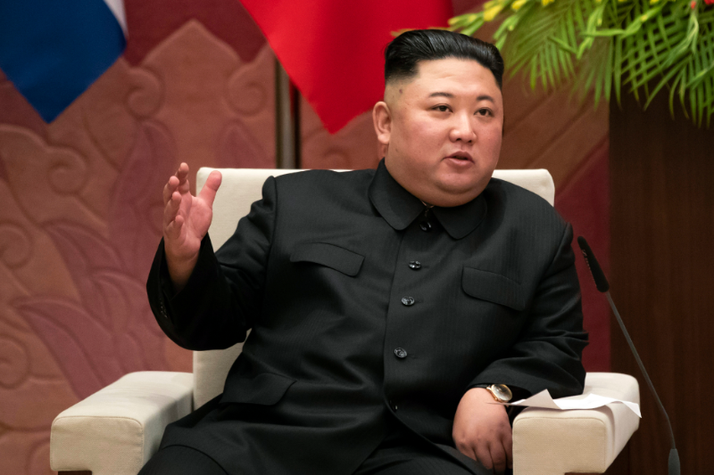 Kim Čong-un.